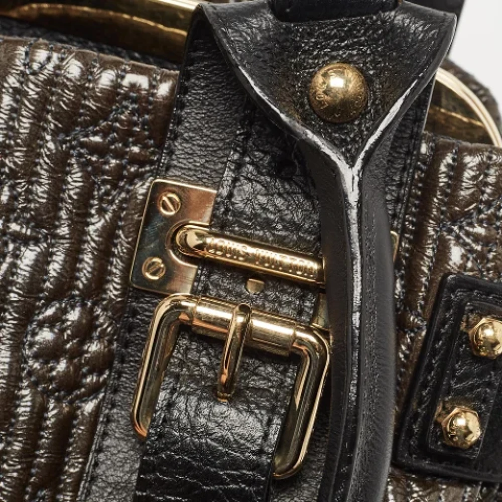 Louis Vuitton Vintage Pre-owned Leather louis-vuitton-bags Black Dames