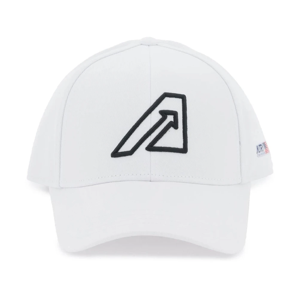 Autry Baseball Cap met Geborduurd Logo White Heren