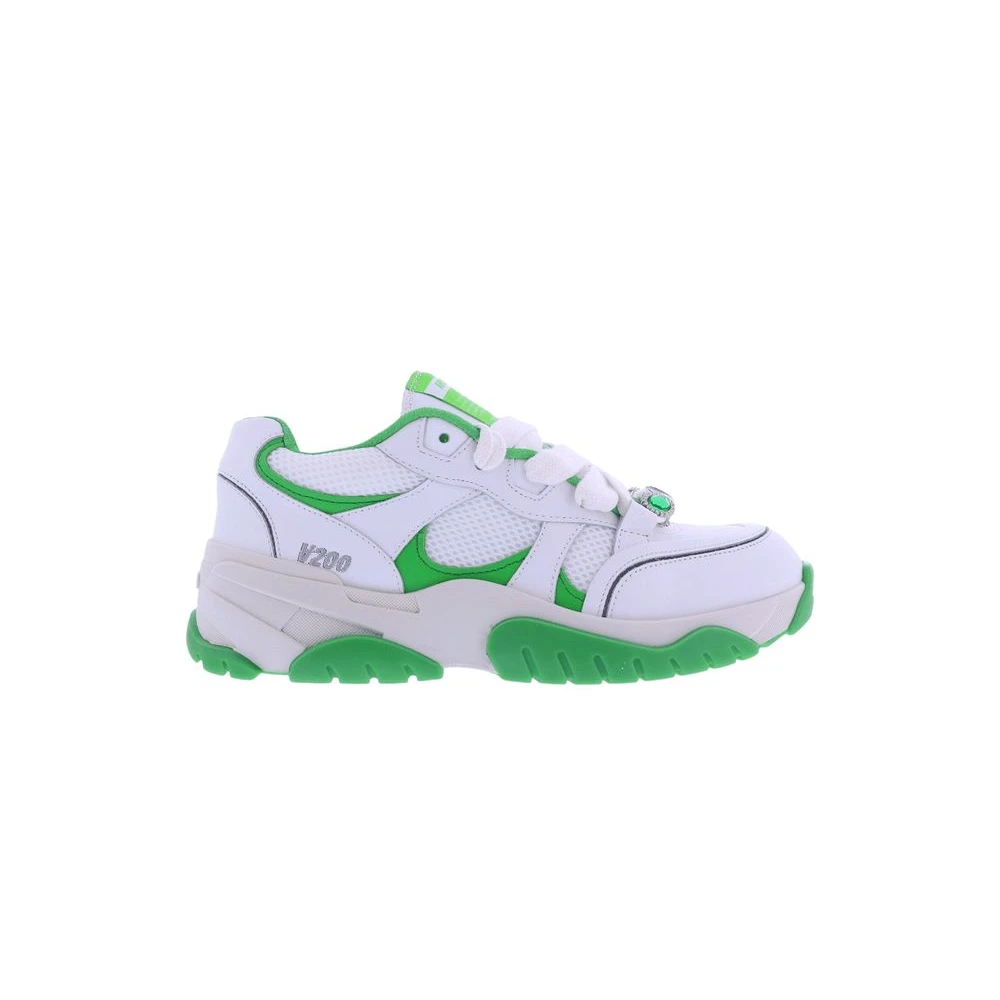 Axel Arigato Catfish Lo Sneakers /Smaragd Dames Schoenen Wit