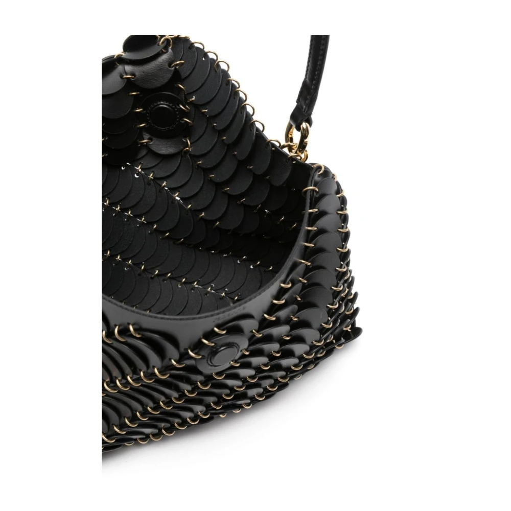 Paco Rabanne Zwarte Clutch Tas met Stijl P001 Black Dames