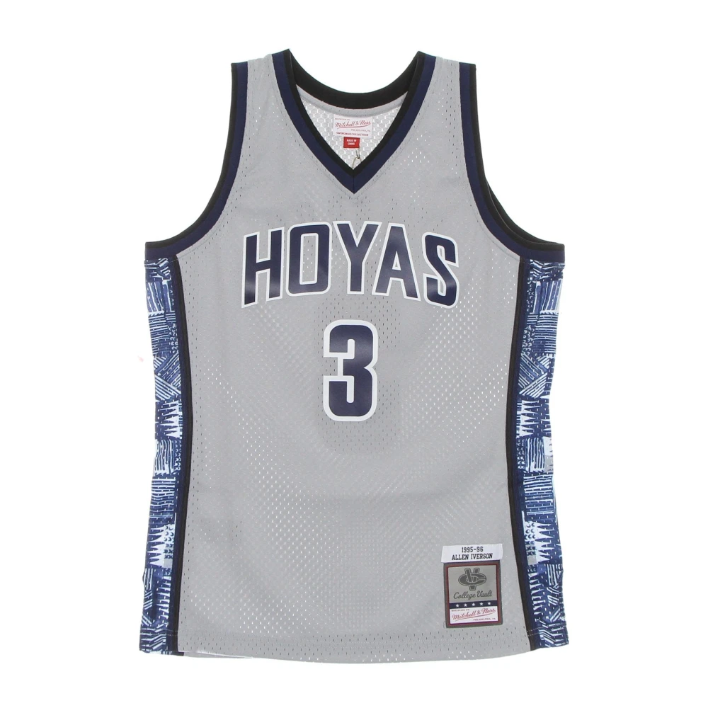 Mitchell & Ness Georgetown Hoyas Basketball Tank Top Gray Heren