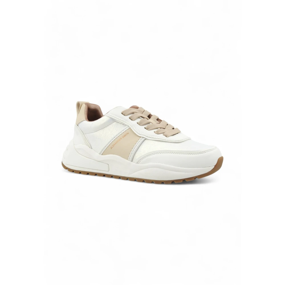 Alexander Smith Platform Sneaker Dames Schoenen Wit