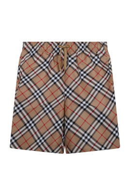 short-de-bain-check-en-beige