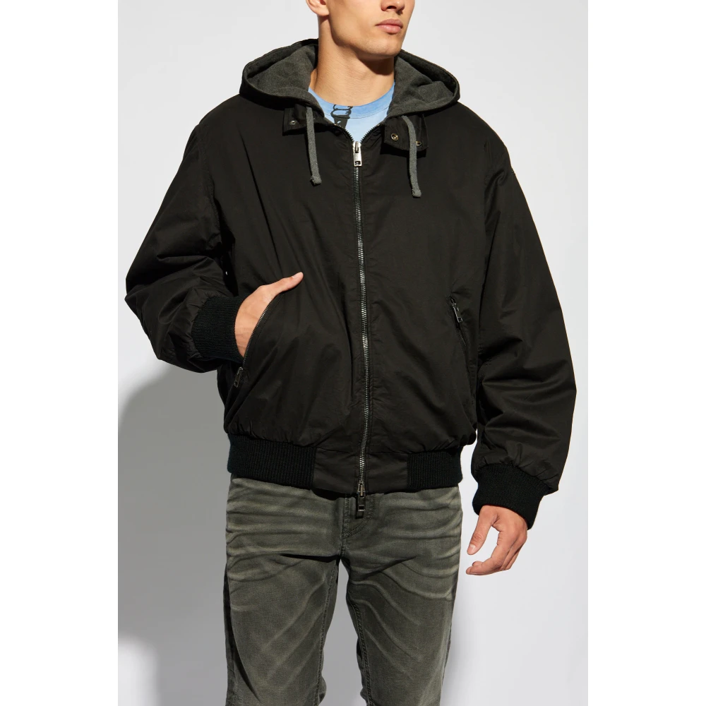 Diesel Jas J-Alain Black Heren