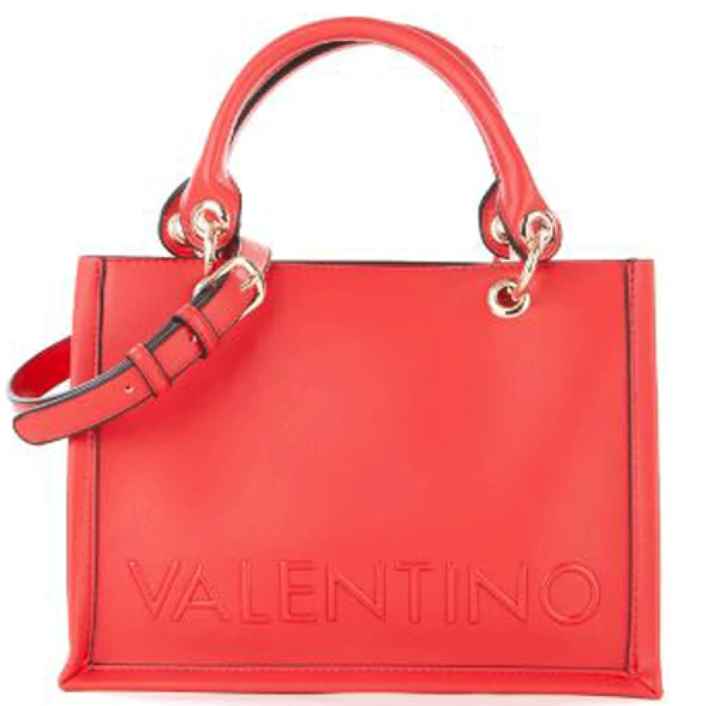 Valentino by Mario Valentino Rode Crossbody Tas Modieuze Stijl Red Dames