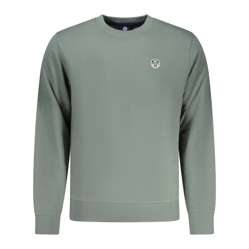North Sails Men's Green Zip-Up Sweatshirt
