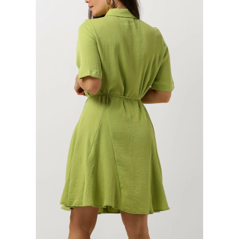 Freebird Groene Darcy SS Jurk Green Dames