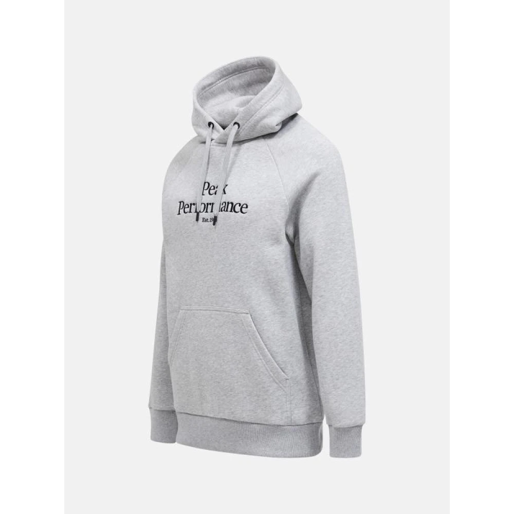 Peak Performance Originele Hood met Melange Stijl Gray Heren