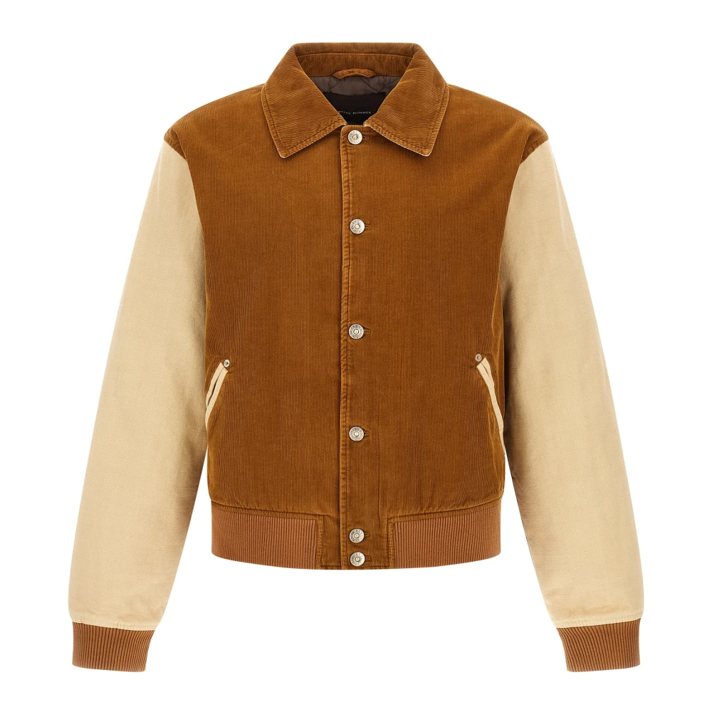 Wales Bonner Brown Jackets - Male - Denim Jackets - Xl - Jackets