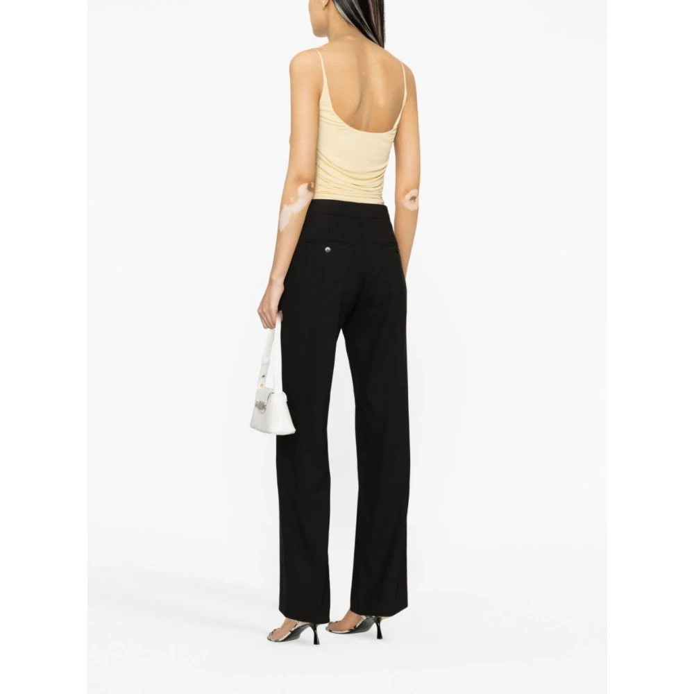 Isabel marant Straight Trousers Black Dames