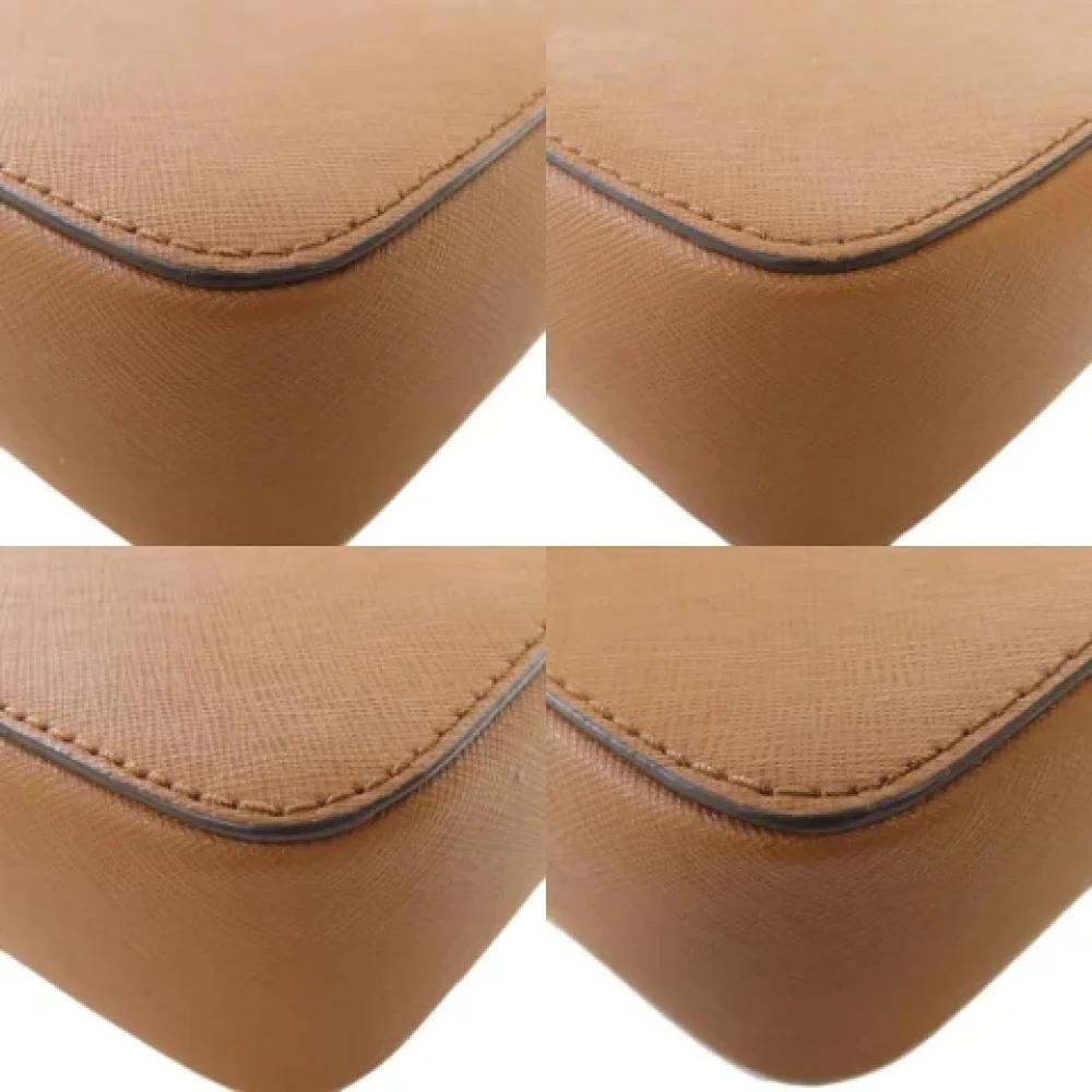 Michael Kors Pre-owned Plastic shoulder-bags Brown Dames
