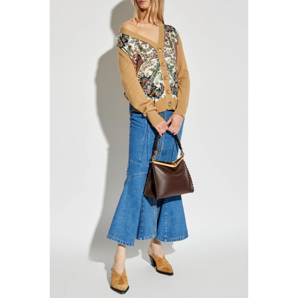 ETRO Cardigan van gemengde materialen Multicolor Dames