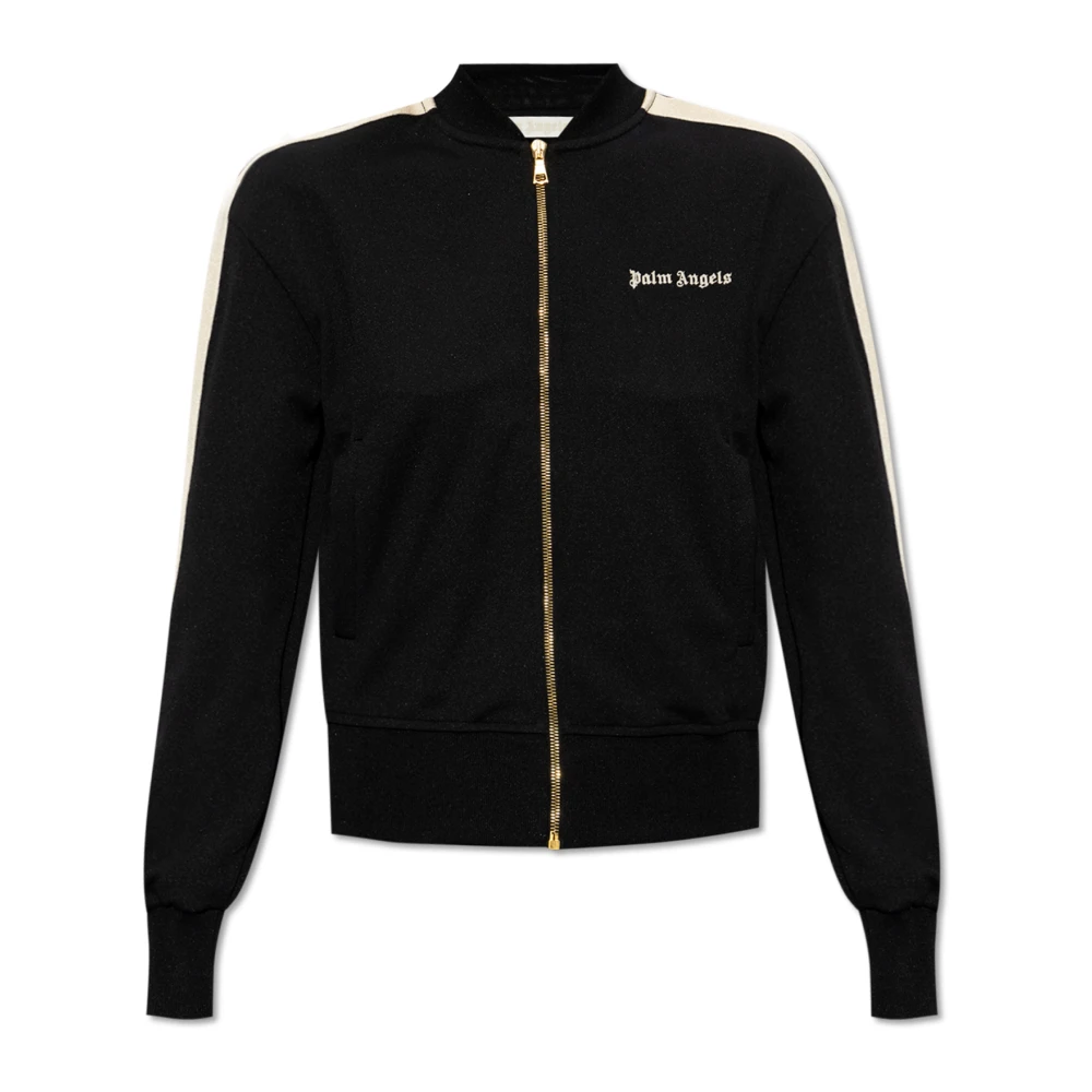 Palm Angels Mujer Negro Sudaderas, Talla: S