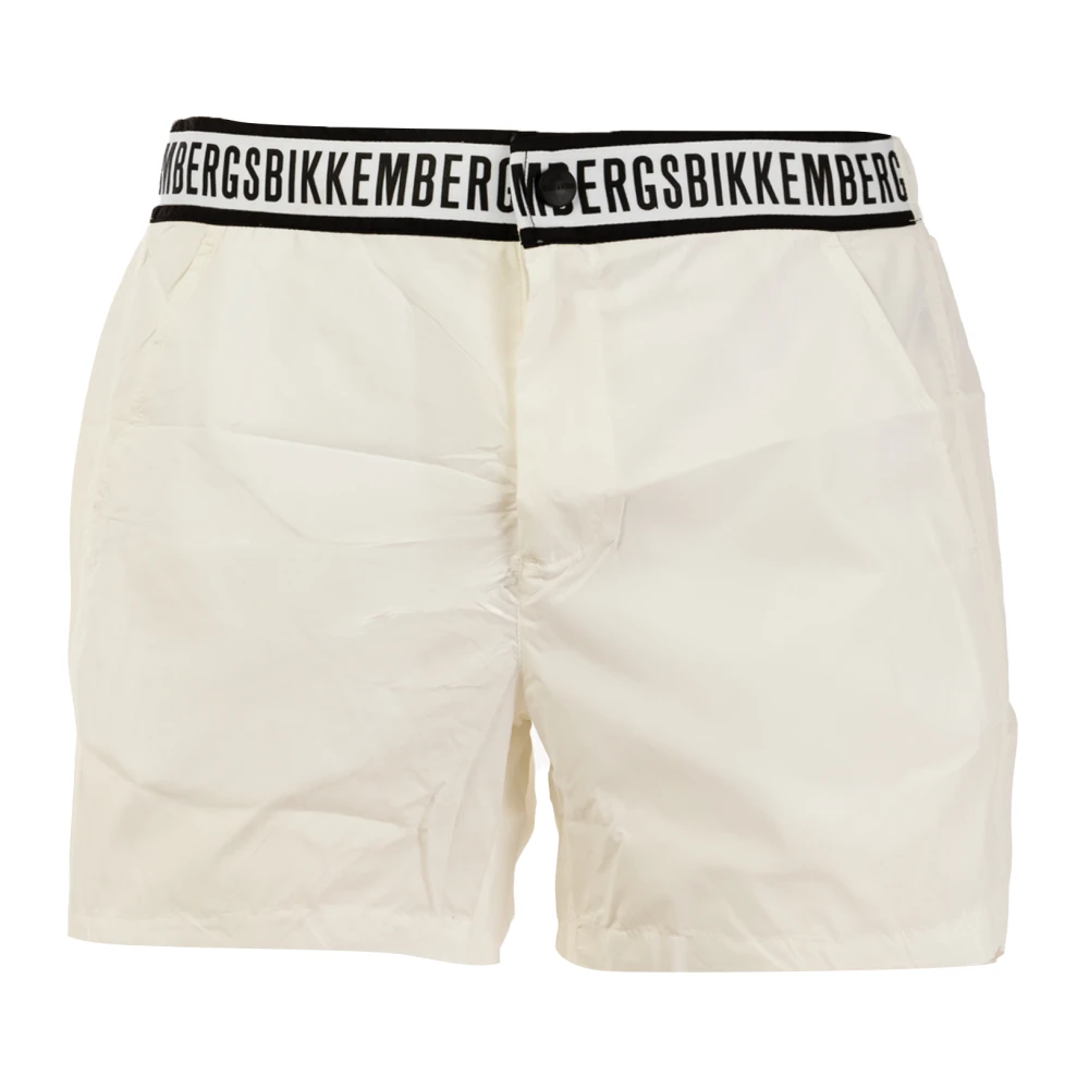Bikkembergs Heren Boardshorts White Heren