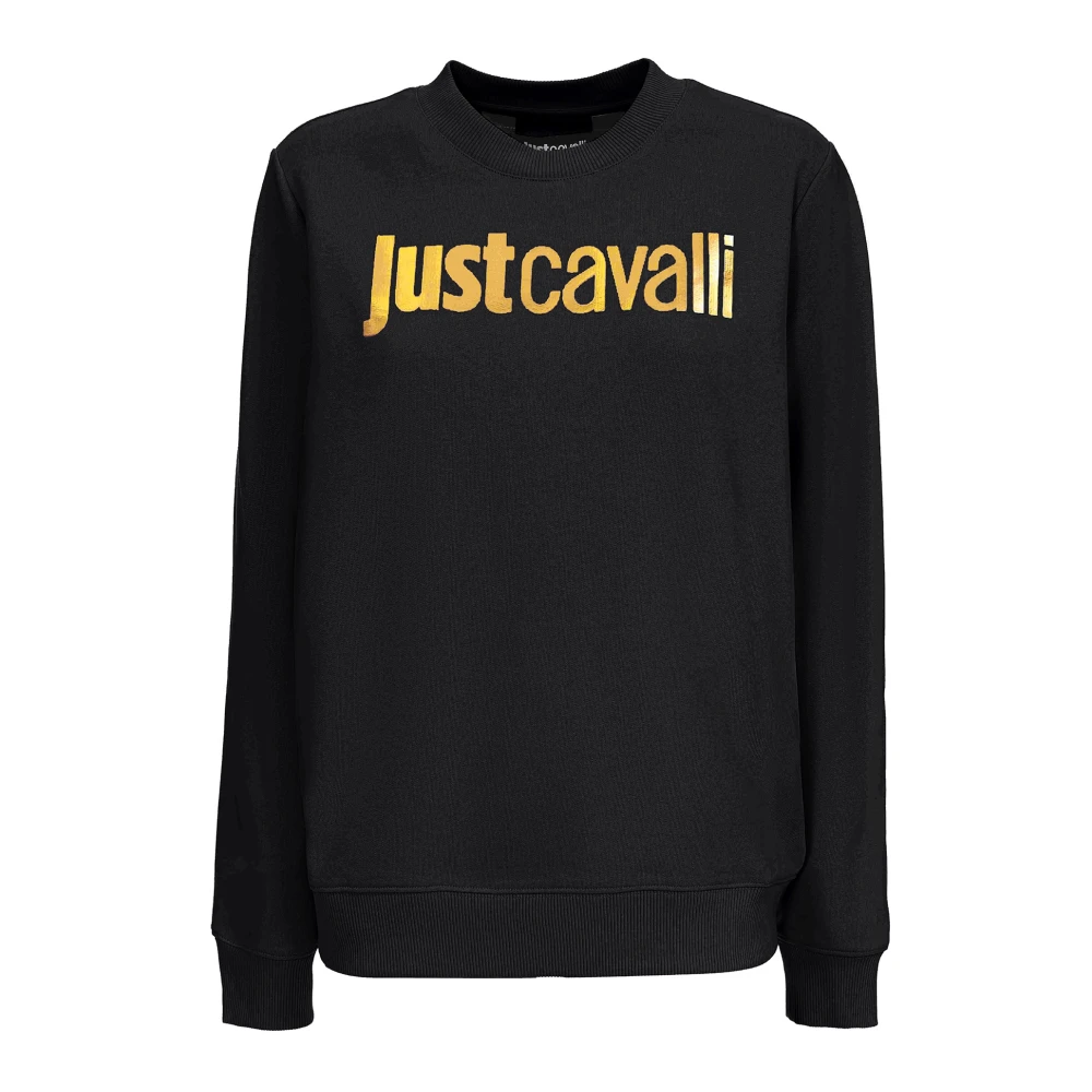 Roberto Cavalli Chique Sweater Collectie Black Dames