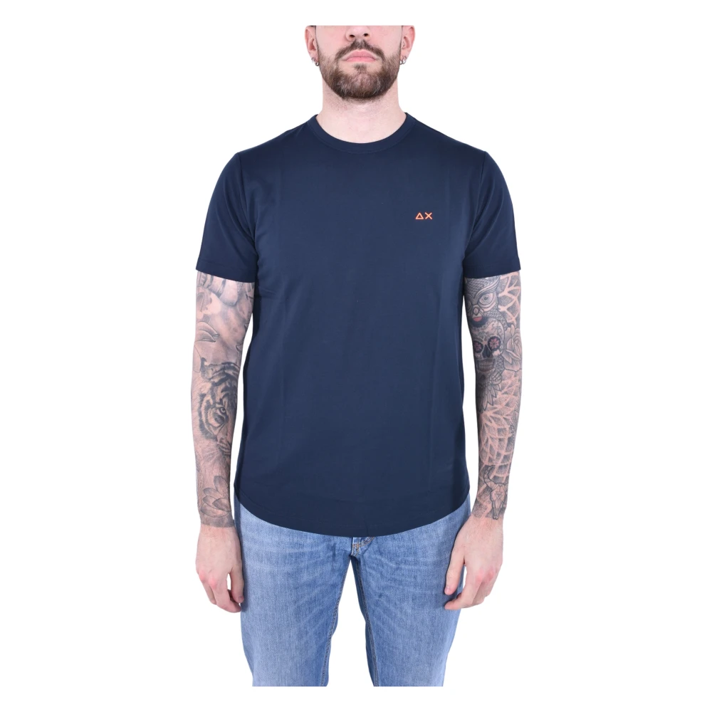 Sun68 - Tops > T-Shirts - Blue - Sun68 - Modalova