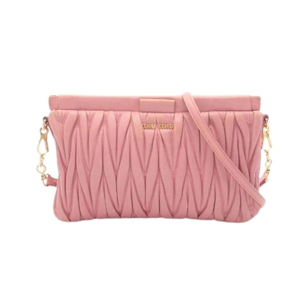 Pre-owned > Pre-owned Bags > Pre-owned Cross Body Bags - - Miu Miu Pre-owned - Modalova
