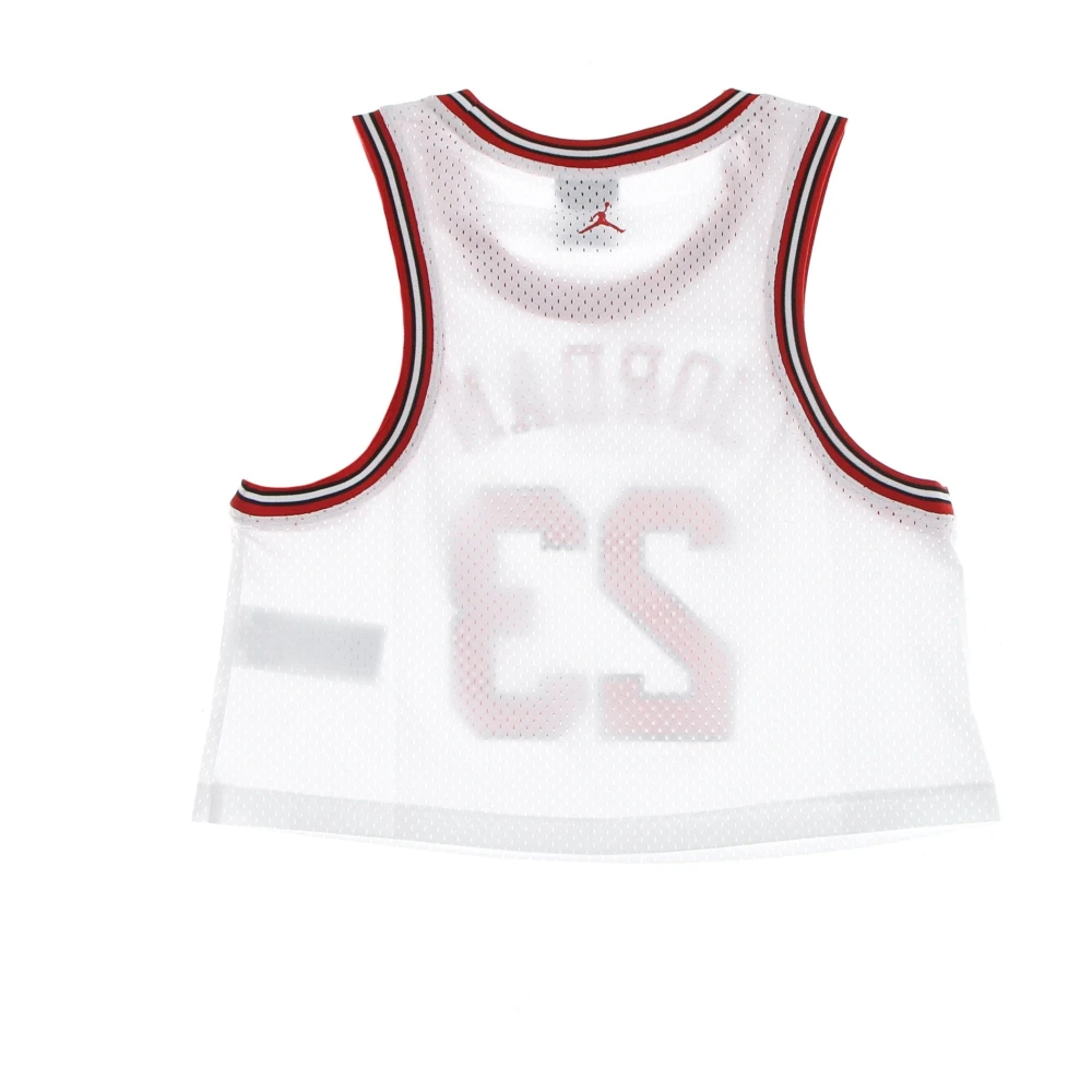 Jordan Mesh Crew-Neck Tank Top White Dames