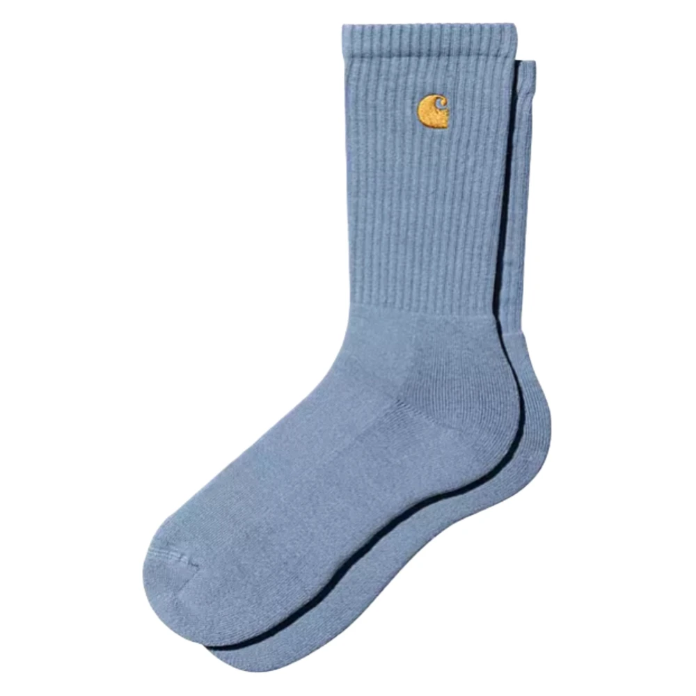 Carhartt WIP Chase Socks Blauw Goud Blue Heren