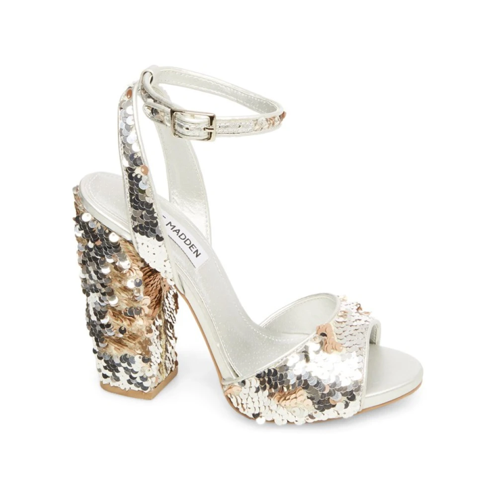 Steve Madden Multicolor High Heel Sandals - Female - High Heel Sandals - 7 Uk - Shoes
