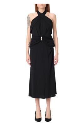 elegante-robe-noire-abito