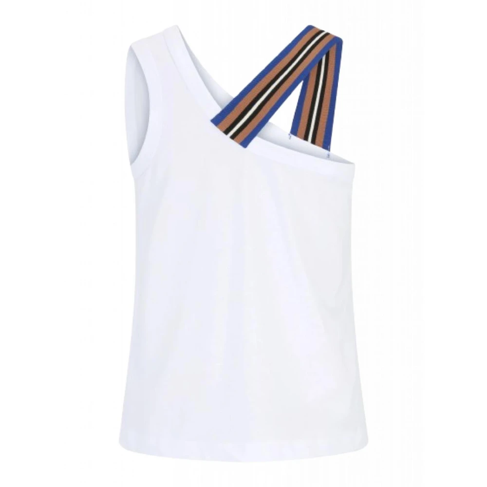 Fila Katoenen Tanktop voor Vrouwen White Dames