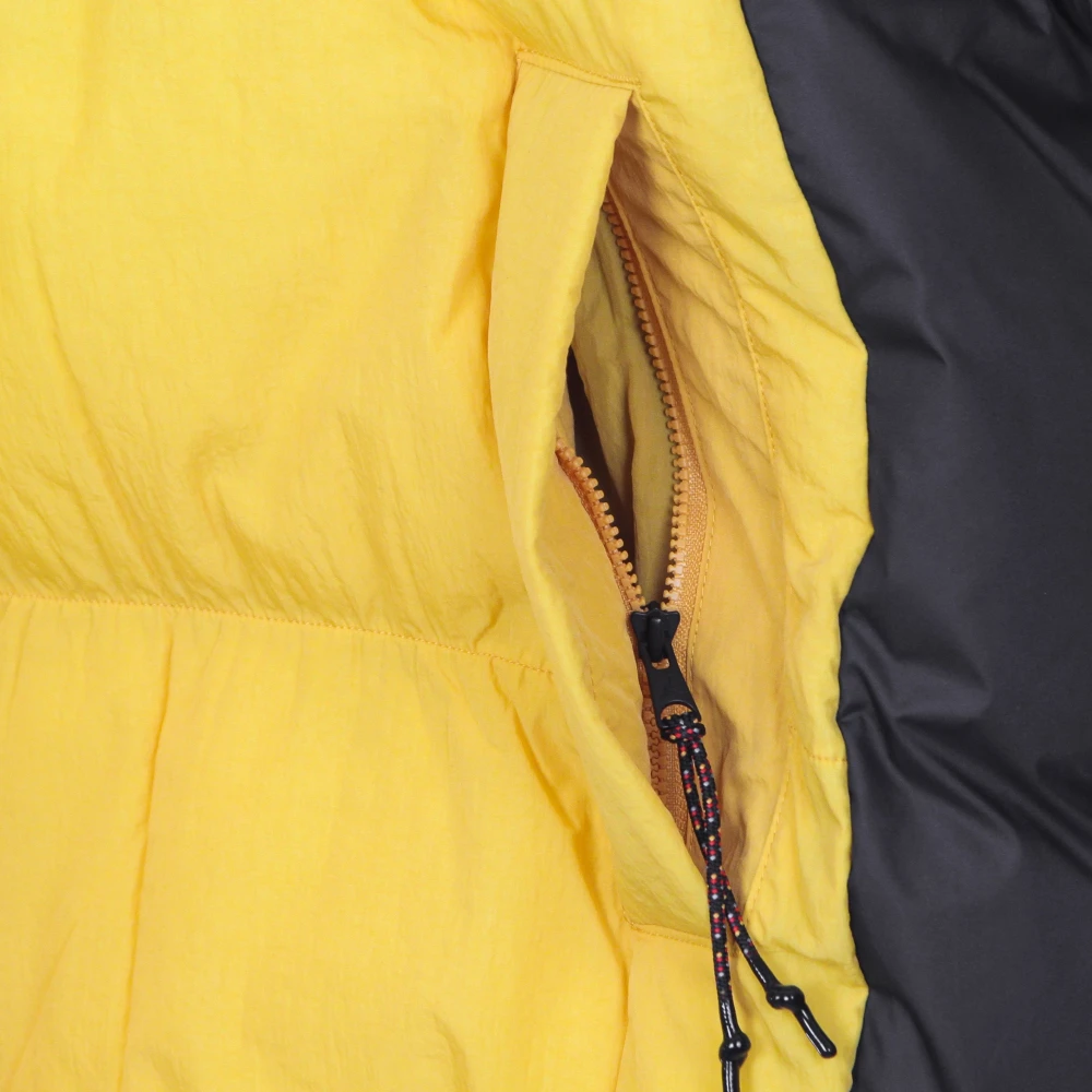 Jordan Waterafstotende Pufferjas met capuchon Yellow Heren