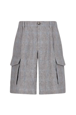 Shorts Patch Pockets Zipper + Buttons Unlined