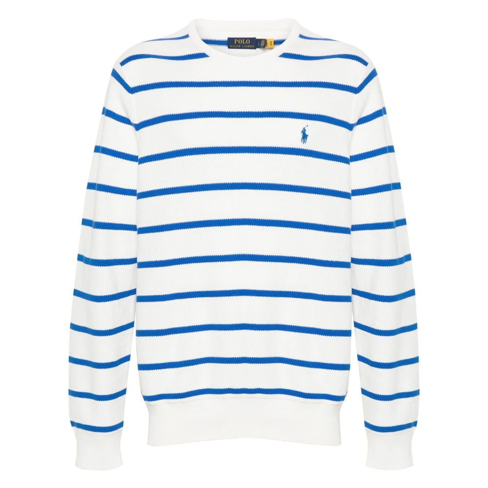 Polo Ralph Lauren Casual Wit Katoenen Trui met Lange Mouwen White Heren