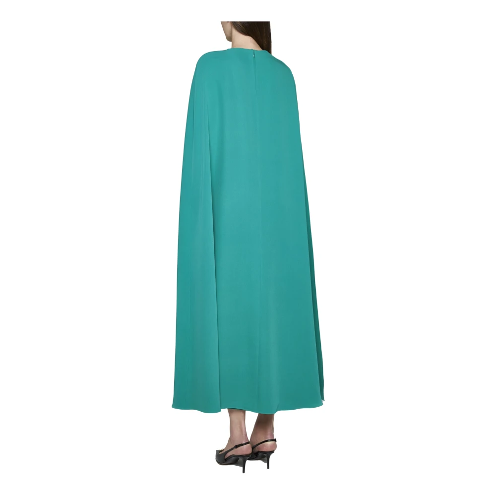 Valentino Elegante Lange Jurken Green Dames