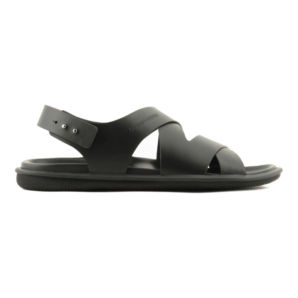 Shoes > Sandals > Flat Sandals - - Giorgio Armani - Modalova
