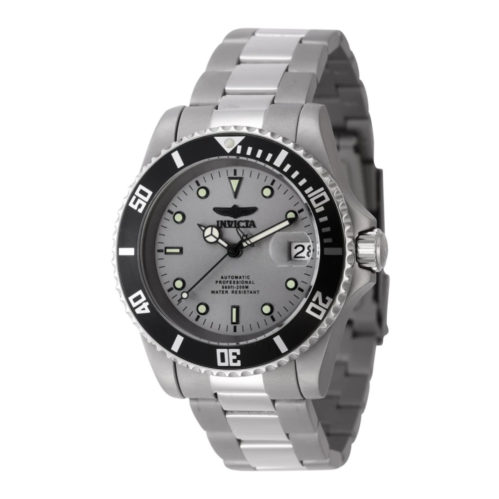 Invicta Watches Titanium Automatisk Dykarklocka Gray, Herr