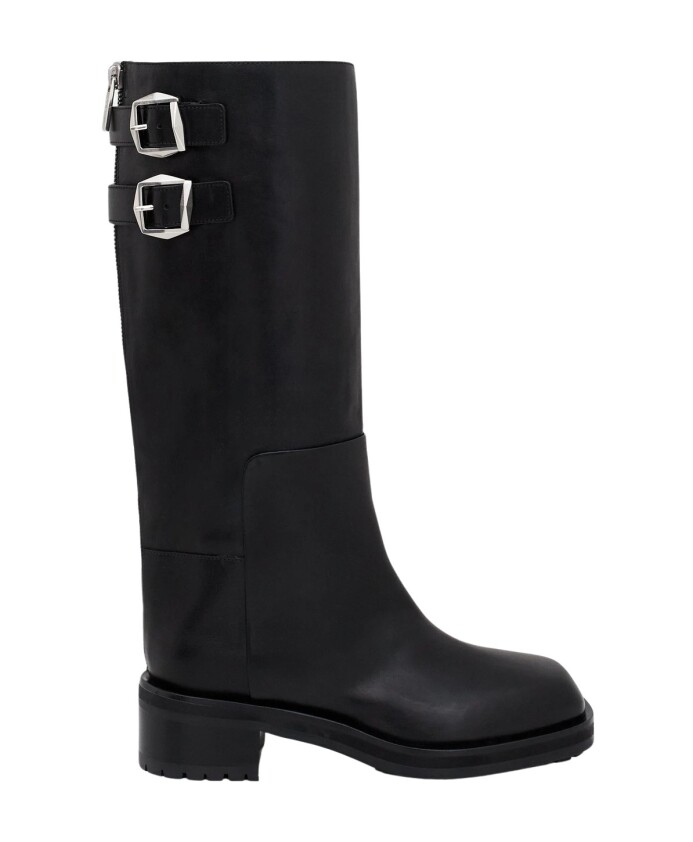 black-leather-knee-high-boots-with-decorative-buckles