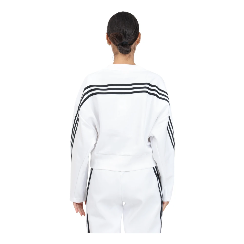 Adidas Future Icons 3-Stripes Wit Sweatshirt White Dames