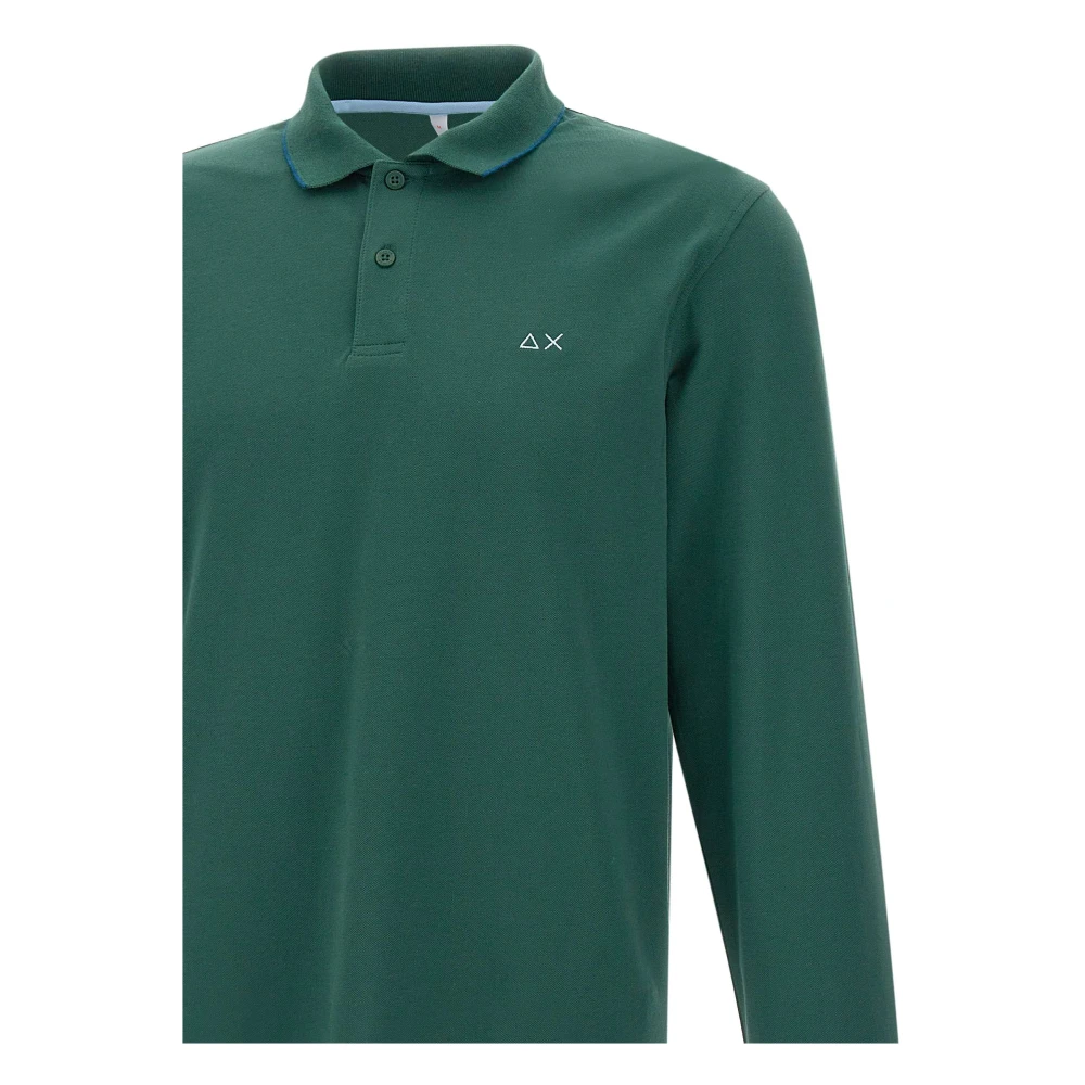 Sun68 Groene T-shirts en Polos voor Mannen Green Heren