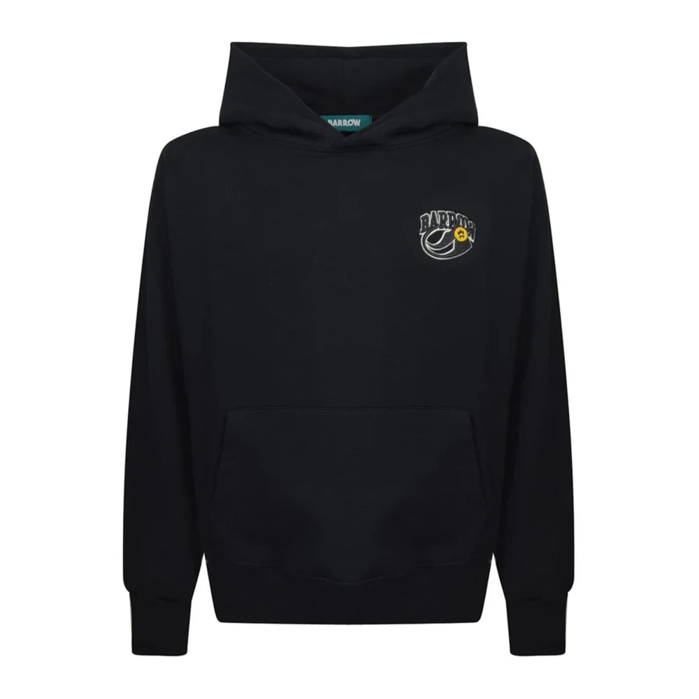 Barrow Mannelijk Zwart Hoodies & Sweatvesten Heren, M, E Herentrui