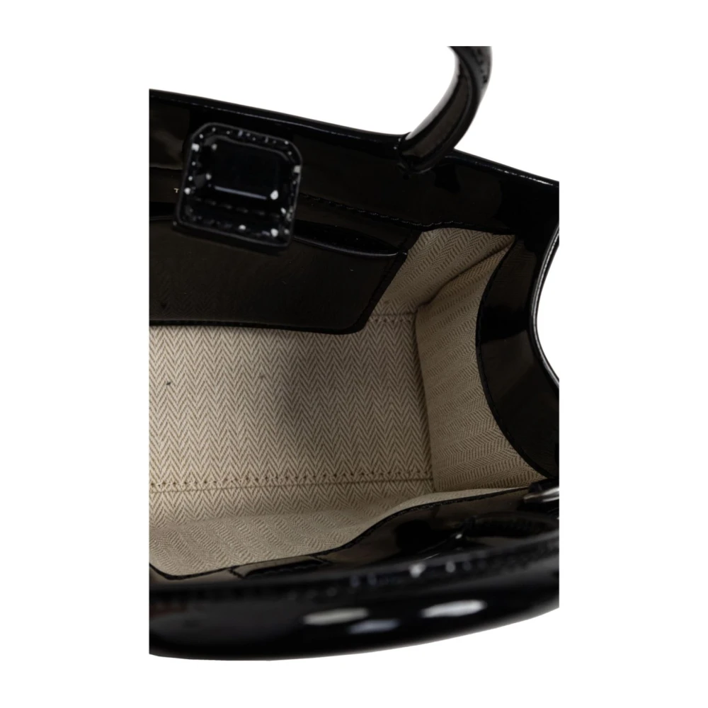 TORY BURCH Zwarte Faux Leren Schoudertas Black Dames