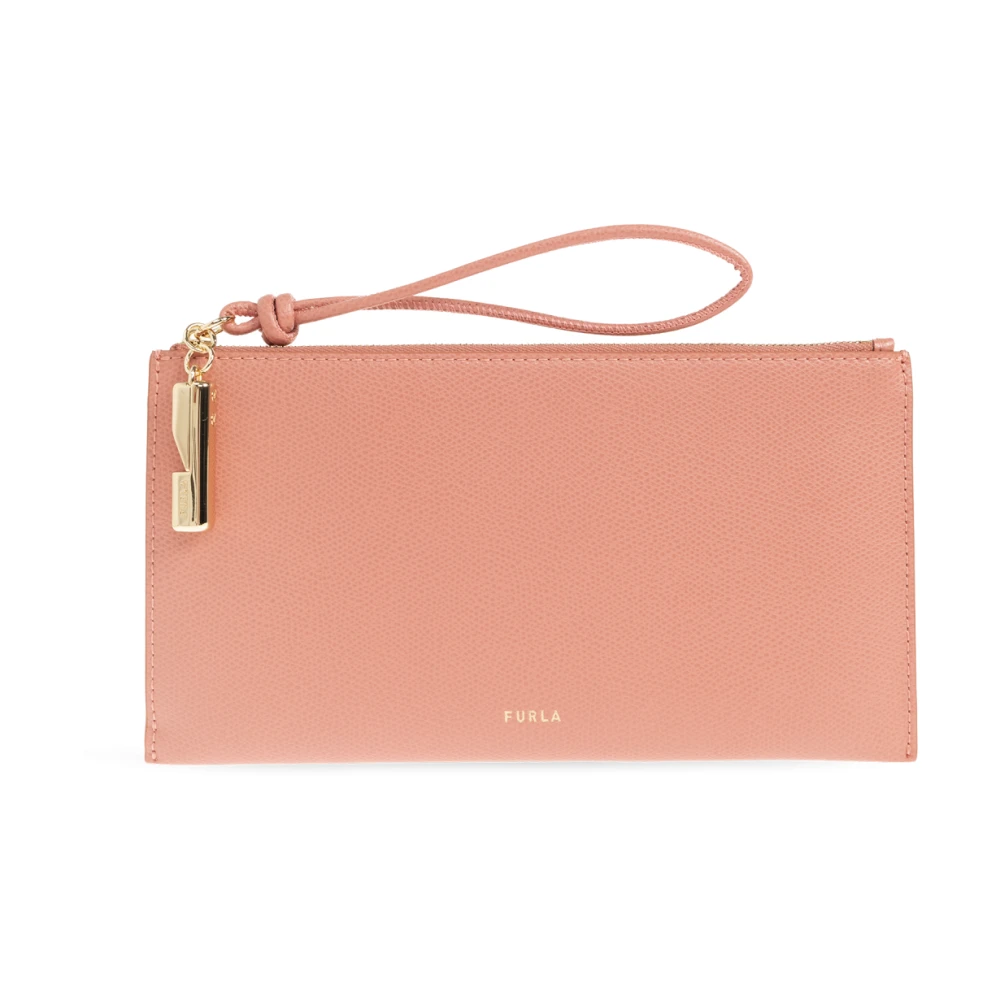Furla Vrouw Roze Tassen Dames, One Size, Leer, Iride Medium Bag