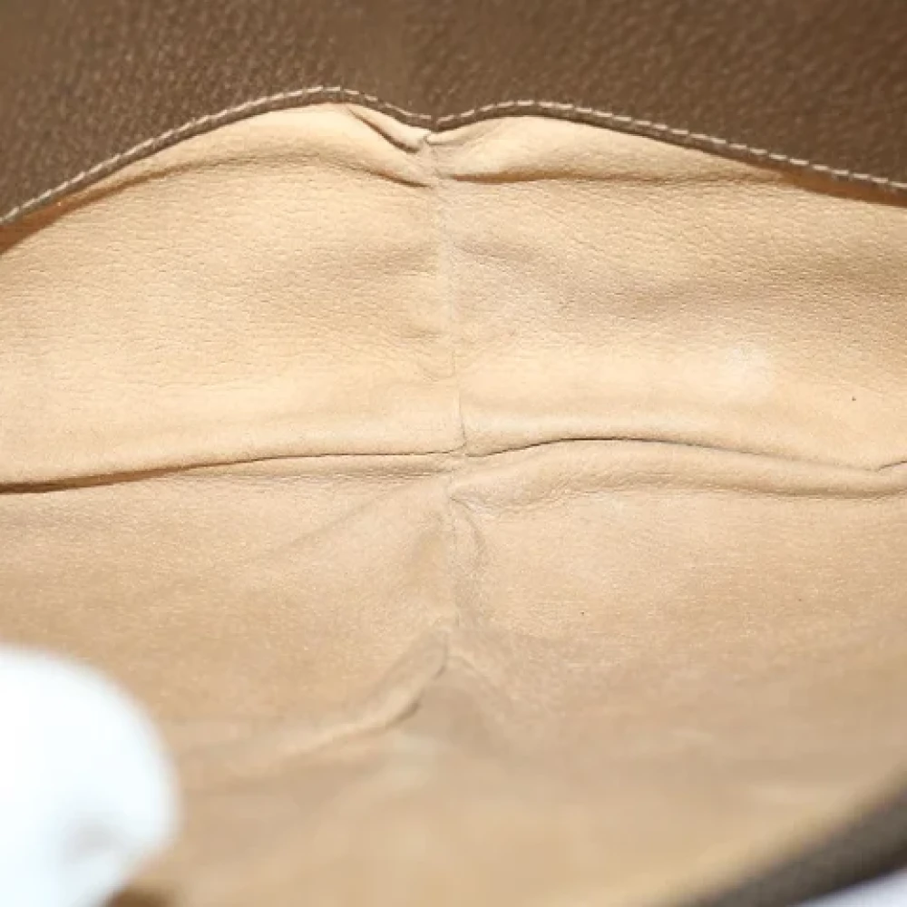 Gucci Vintage Pre-owned Canvas gucci-bags Beige Dames