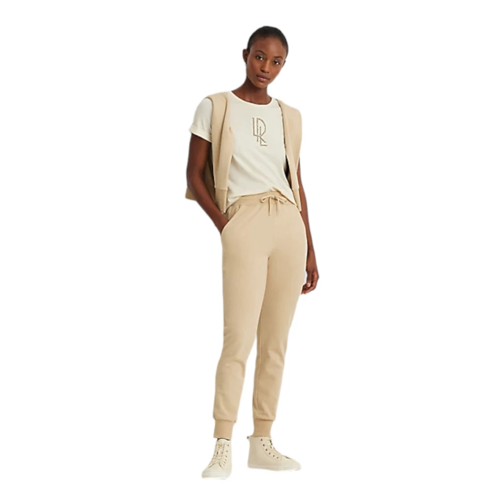 Ralph Lauren Korte Mouw T-shirt Black Dames