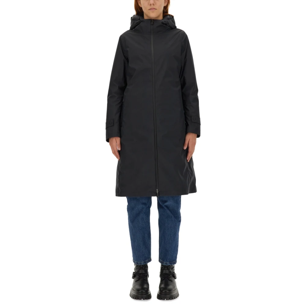 Herno Stijlvolle 3L Parka Jas Black Dames