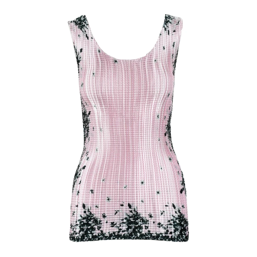 Msgm Polyester Top met Unieke Stijl Multicolor Dames