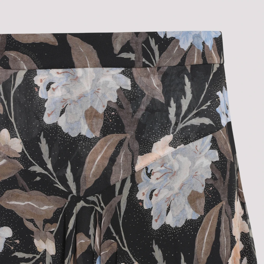 Zimmermann Elegante Zwarte Rok Dameskleding Multicolor Dames