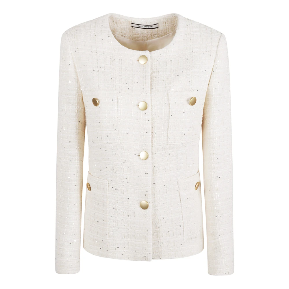 Jackets > Tweed Jackets - - Tagliatore - Modalova