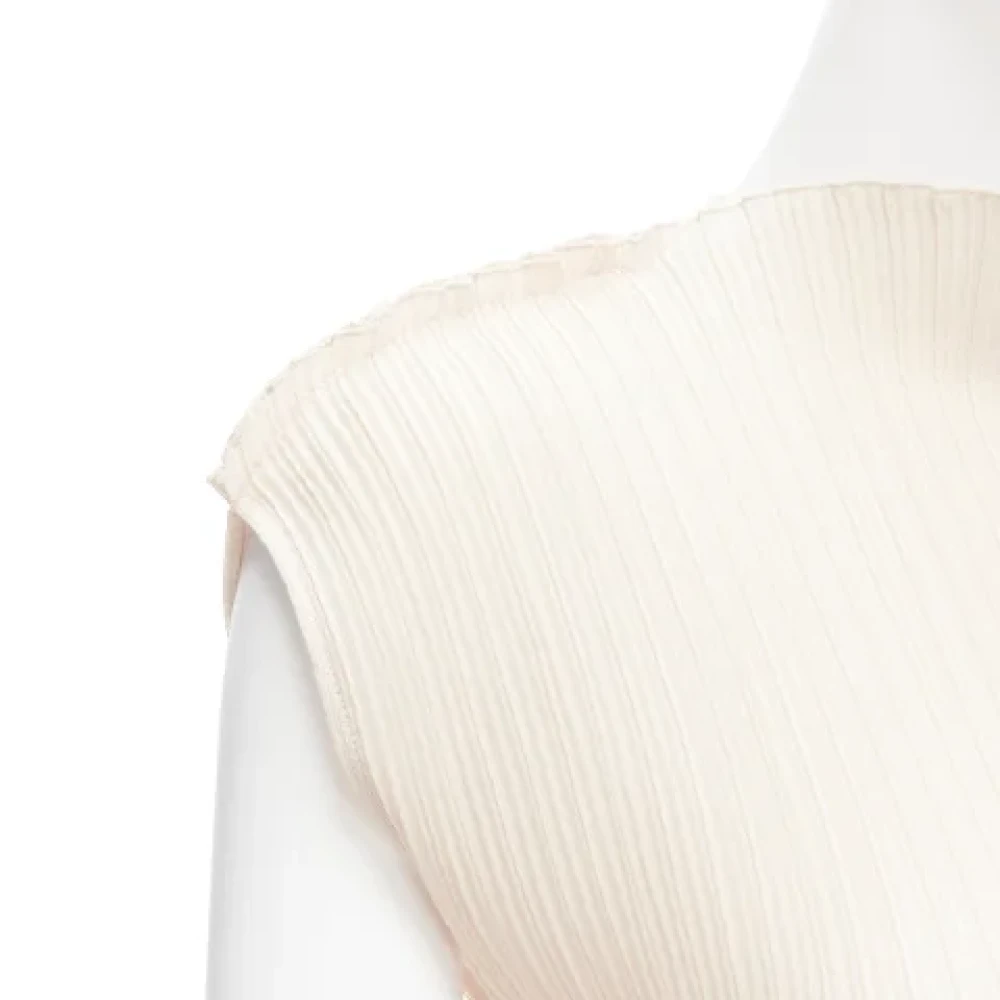 Jil Sander Pre-owned Polyester dresses Beige Dames