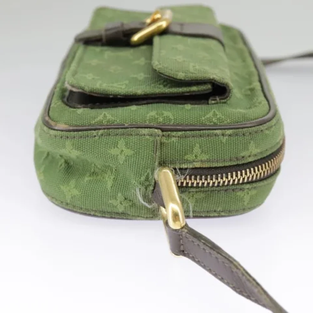 Louis Vuitton Vintage Pre-owned Canvas louis-vuitton-bags Green Dames