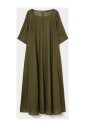 robe-en-lin-vert-avec-manches-raglan