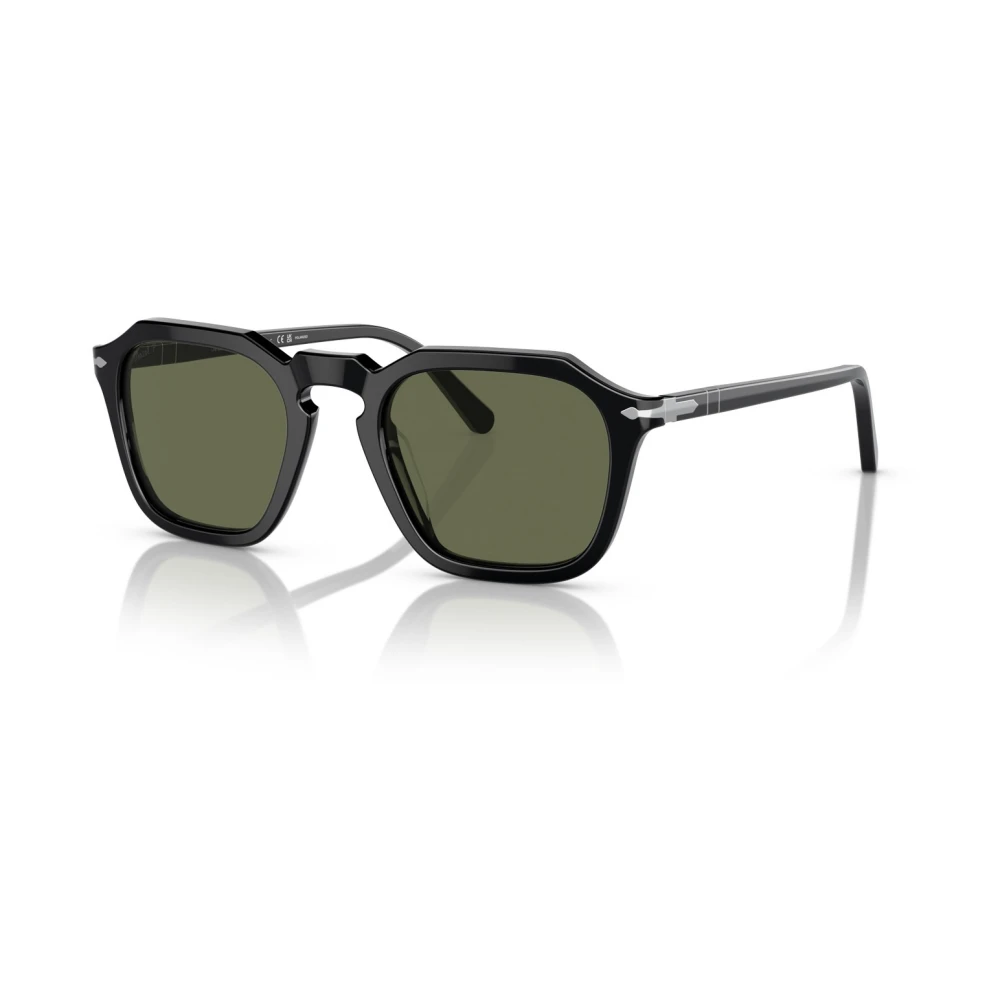 Persol Unisex Black Po3292s Sunglasses - Sunglasses - 52 Mm - Accessories