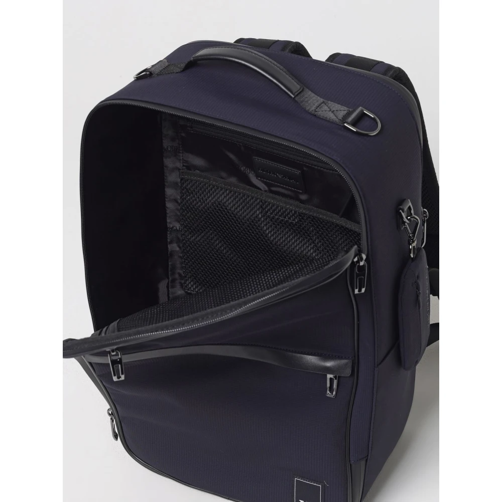 Emporio Armani Blauwe tassen voor een stijlvolle uitstraling Blue Heren