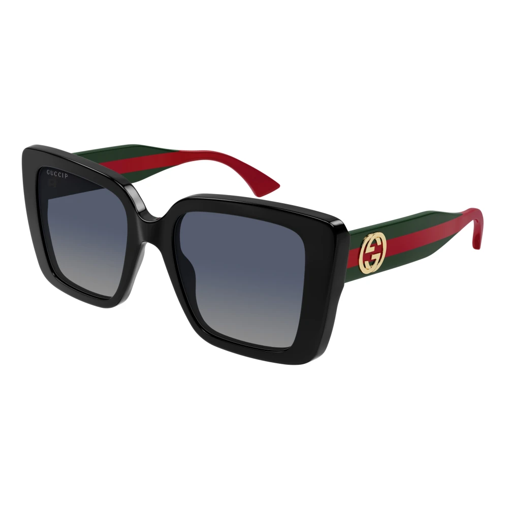 Gucci Women's Black Stylish Sunglasses With Color Code Medium